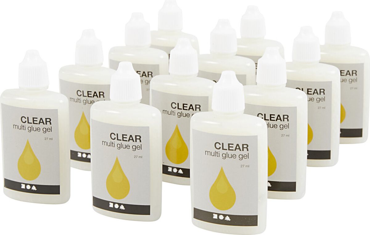 Clear Multi Glue Gel - 12x27 Ml