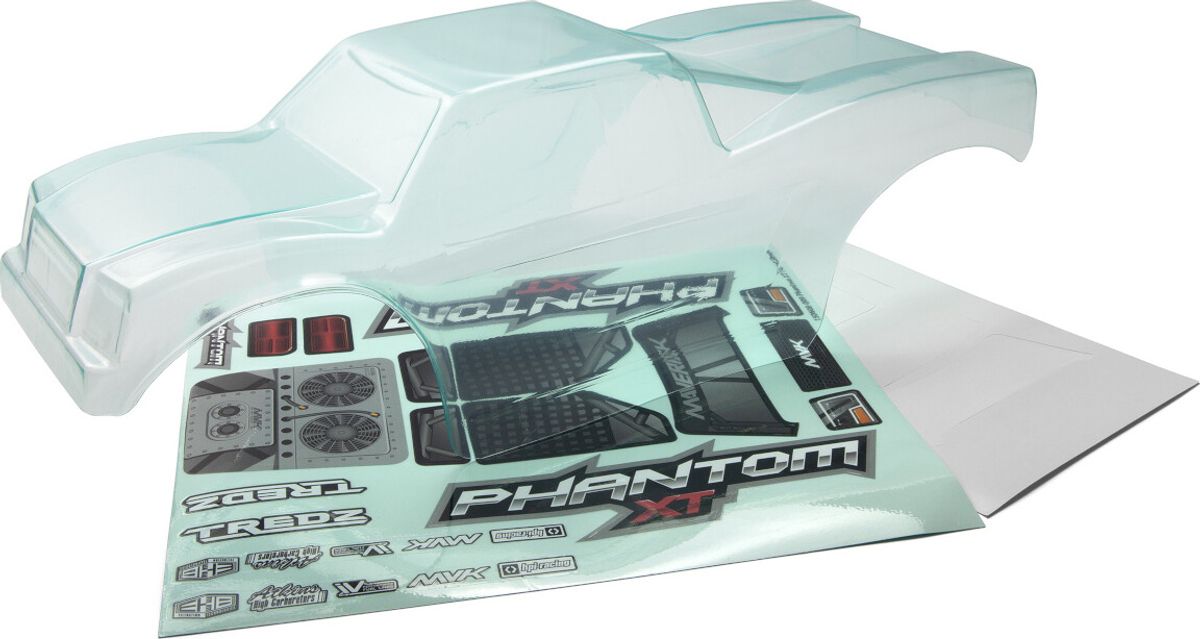 Clear Polycarbonate Body Phantom Xt - Mv150608 - Maverick Rc