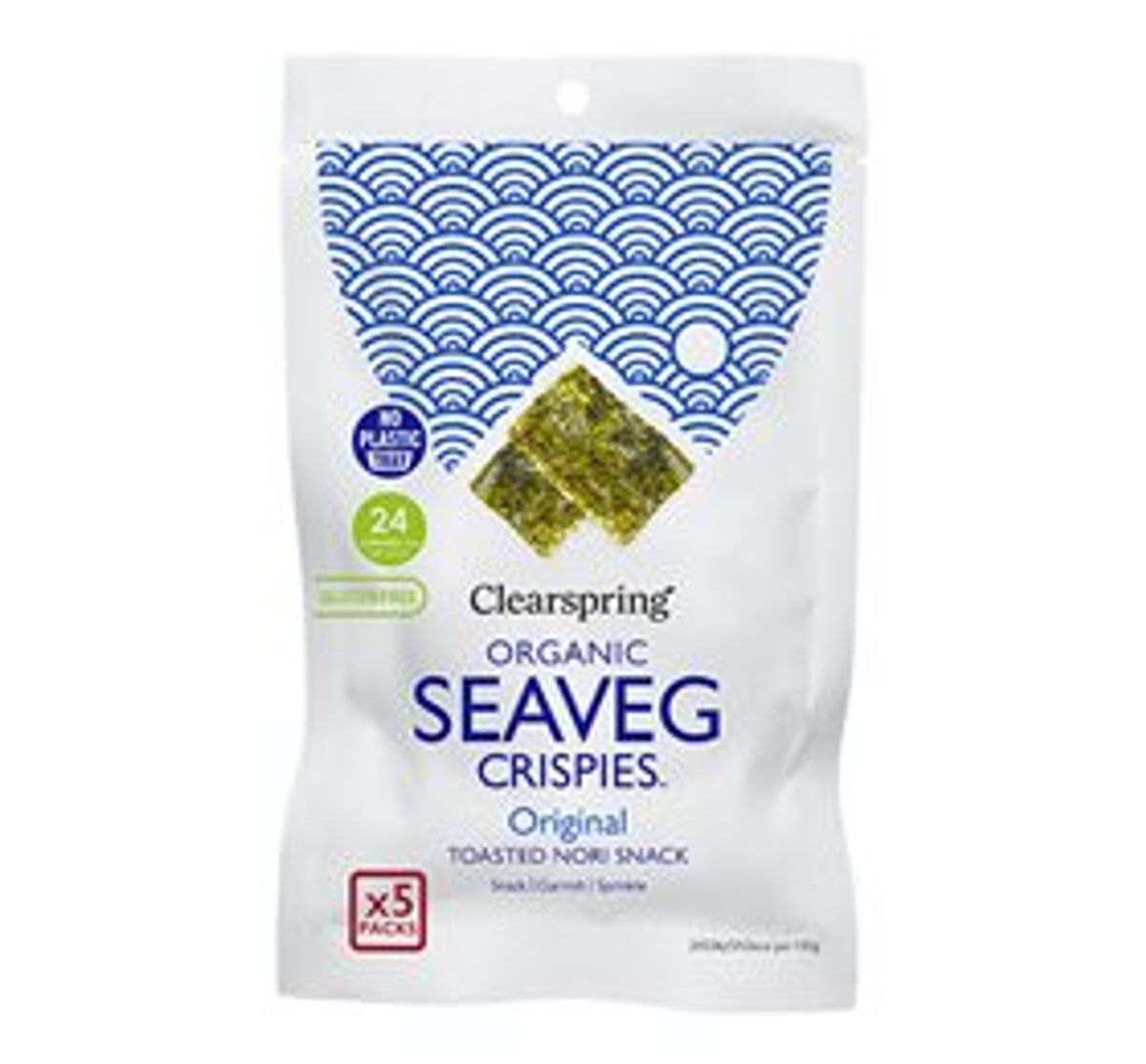 Clearspring Tang chips (Seaveg Crispies) Ø 1 pk.