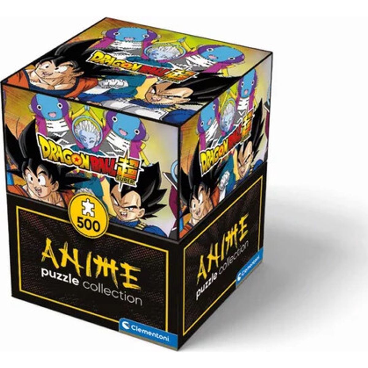 Clementoni Puslespil - Anime Dragonball Cube - 500 Brikker