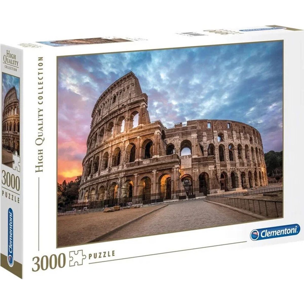 Clementoni Puslespil - Colosseum Sunrise - High Quality - 3000 Brikker