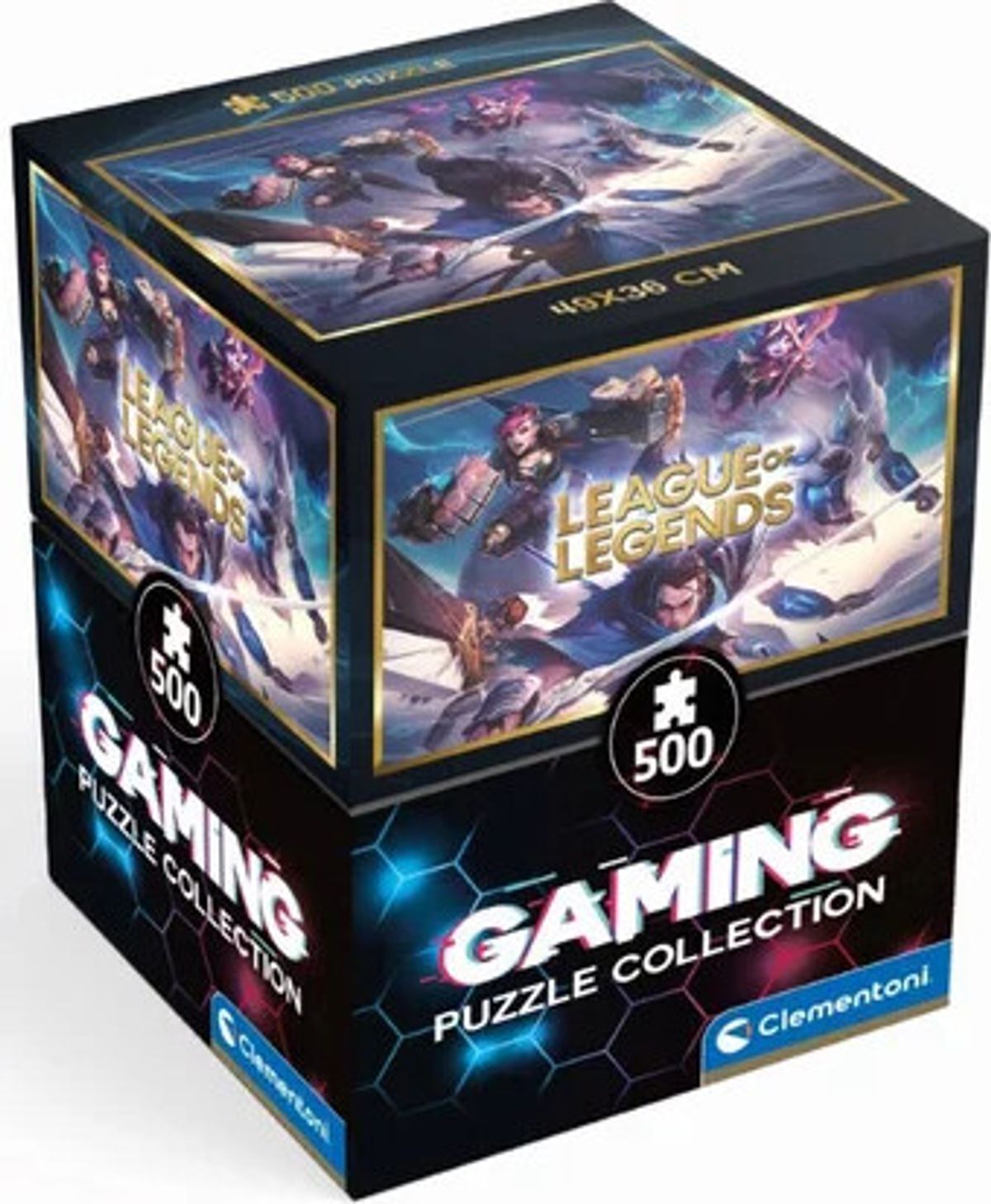 Clementoni Puslespil - League Of Legends 2 - Gaming - 500 Brikker