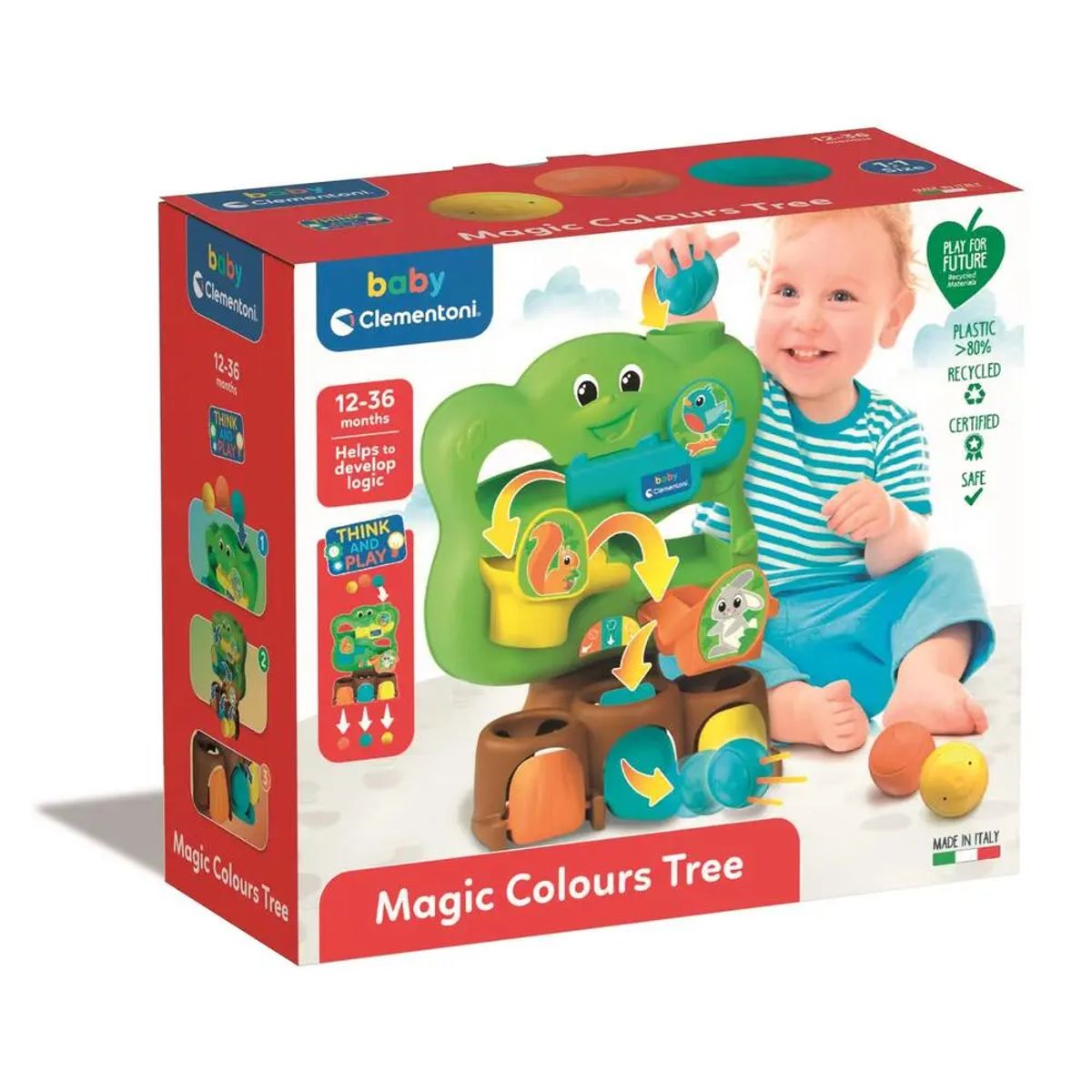 Clementoni Think and Play - Magic colour tree