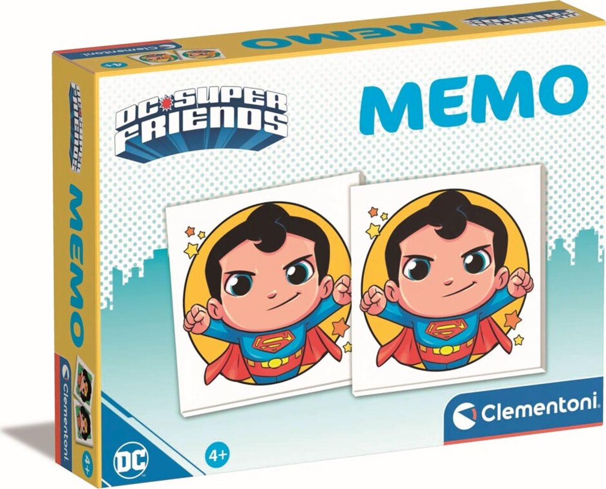 Clementoni Vendespil - Dc Super Friends - 48 Kort - 4 år