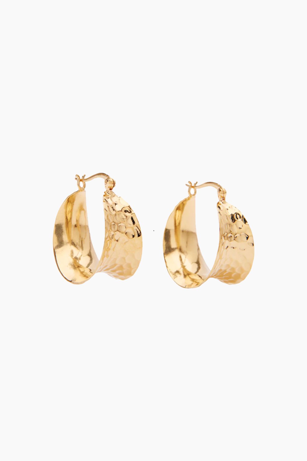 Cleo Grande Hoops - Gold - Pico - Guld One Size