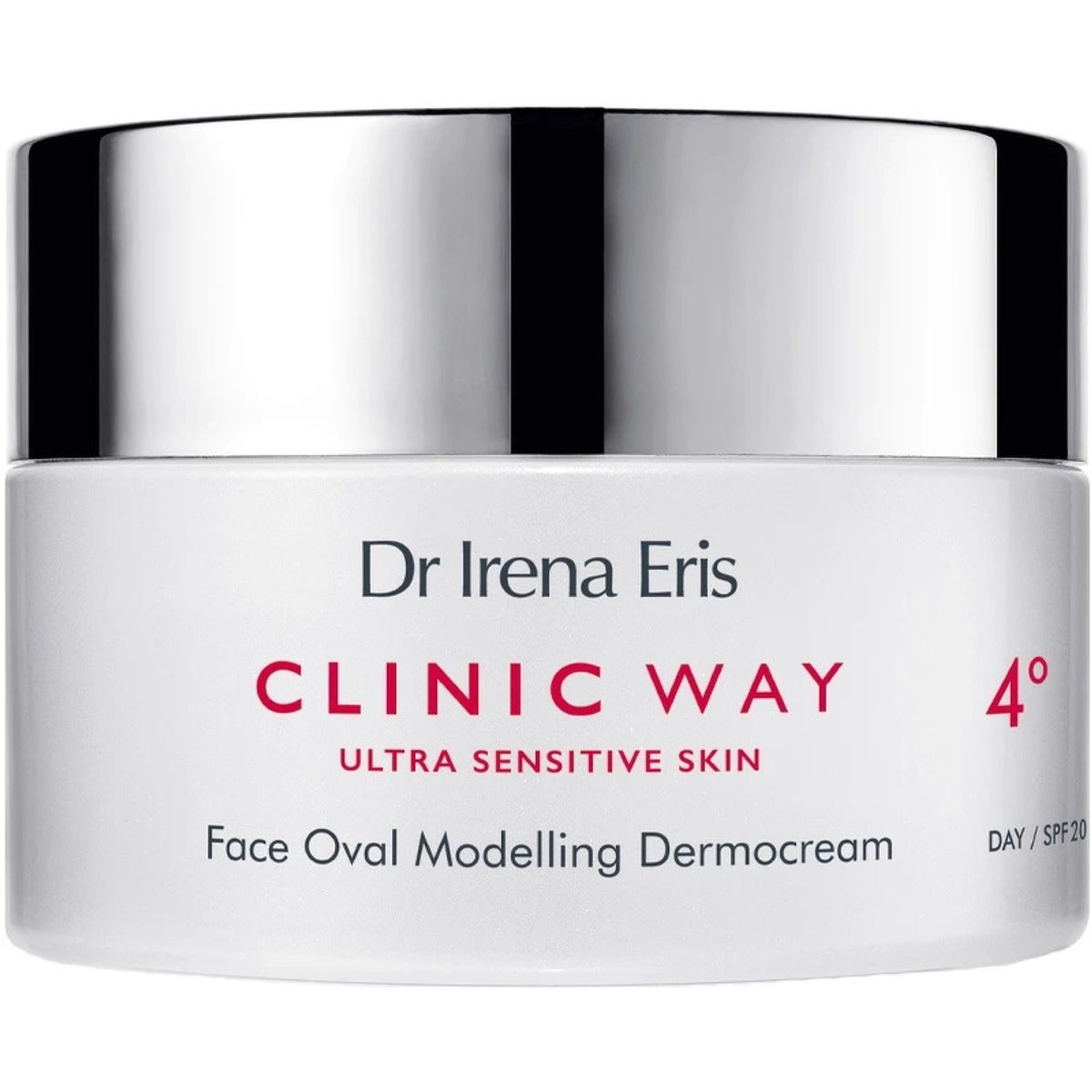 Clinic Way - 4 Face Oval Modelling Dermocream Day SPF 20 - 50 ml