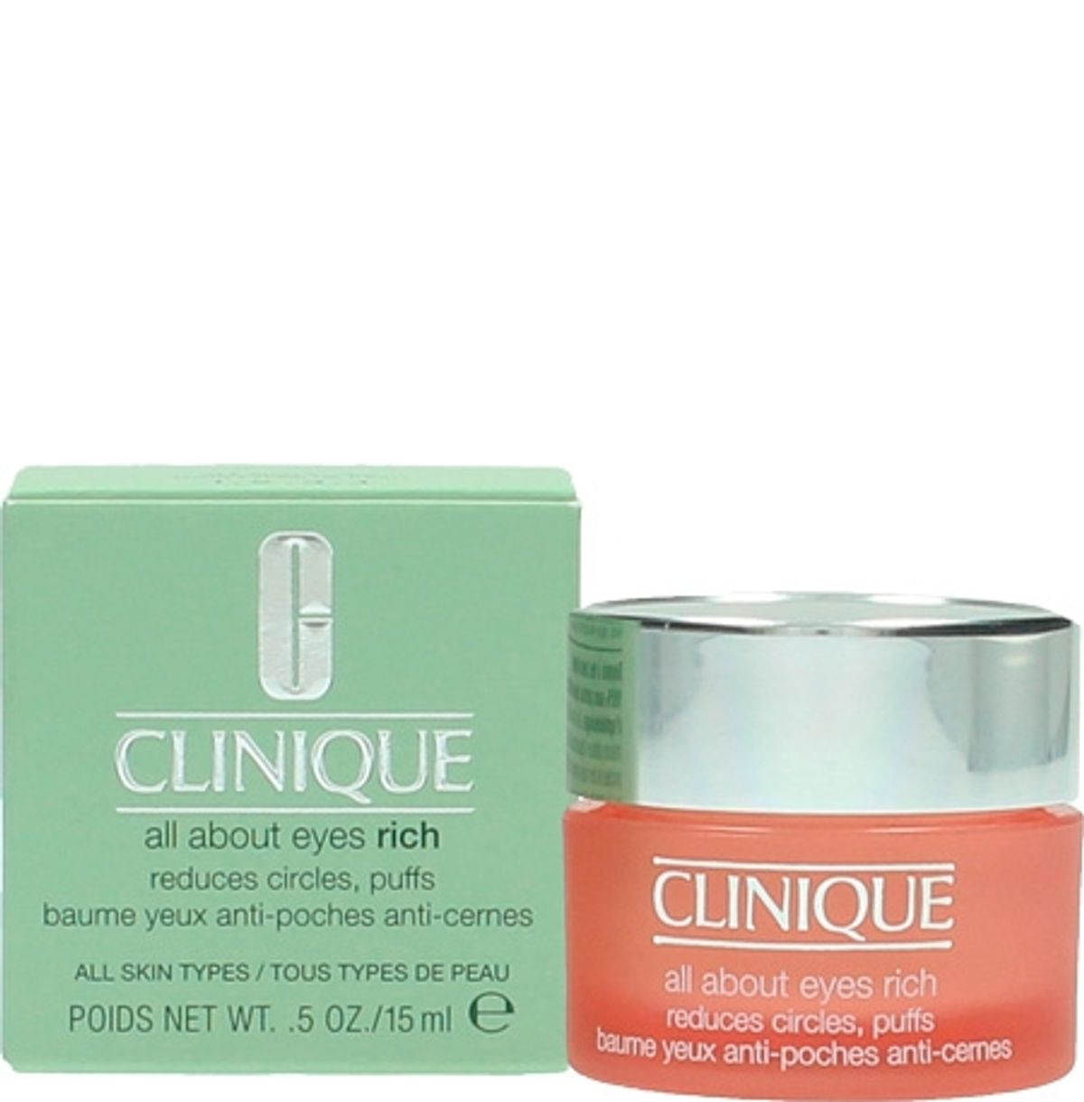 Clinique All About Eyes Rich Øjencreme - 15ml