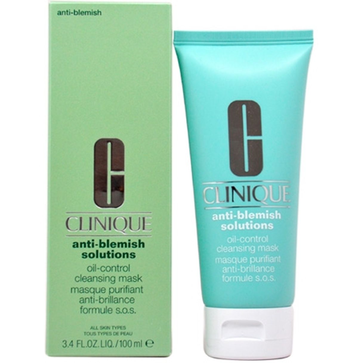 Clinique Anti-Blemish Solutions Ansigtsmaske - 100ml