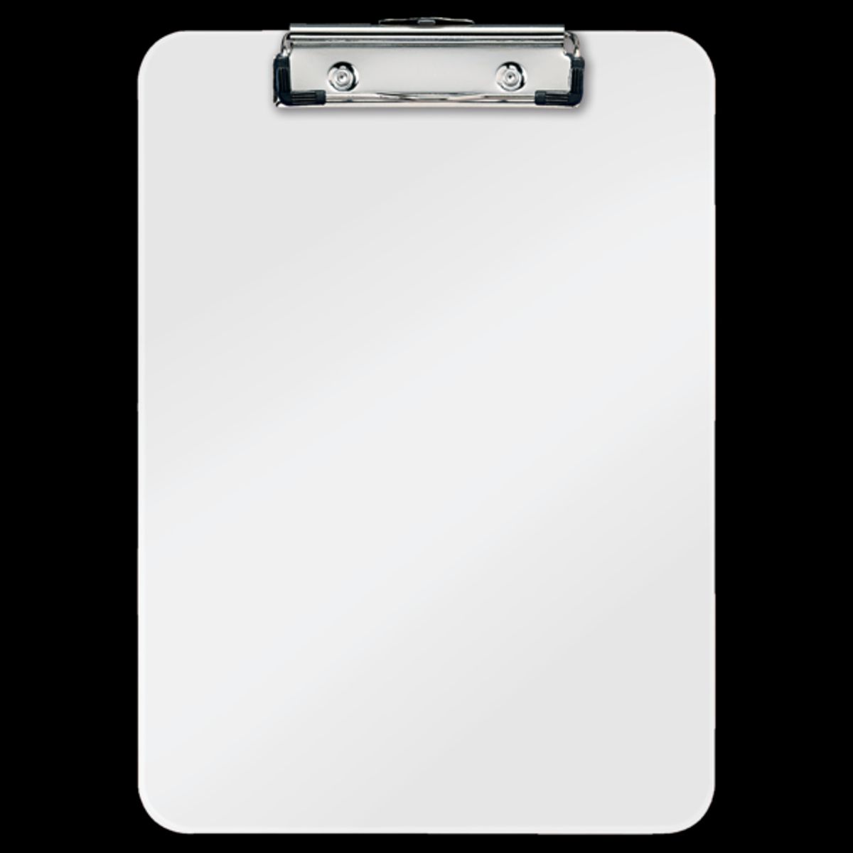 Clipboard WOW uden forside A4 hvid