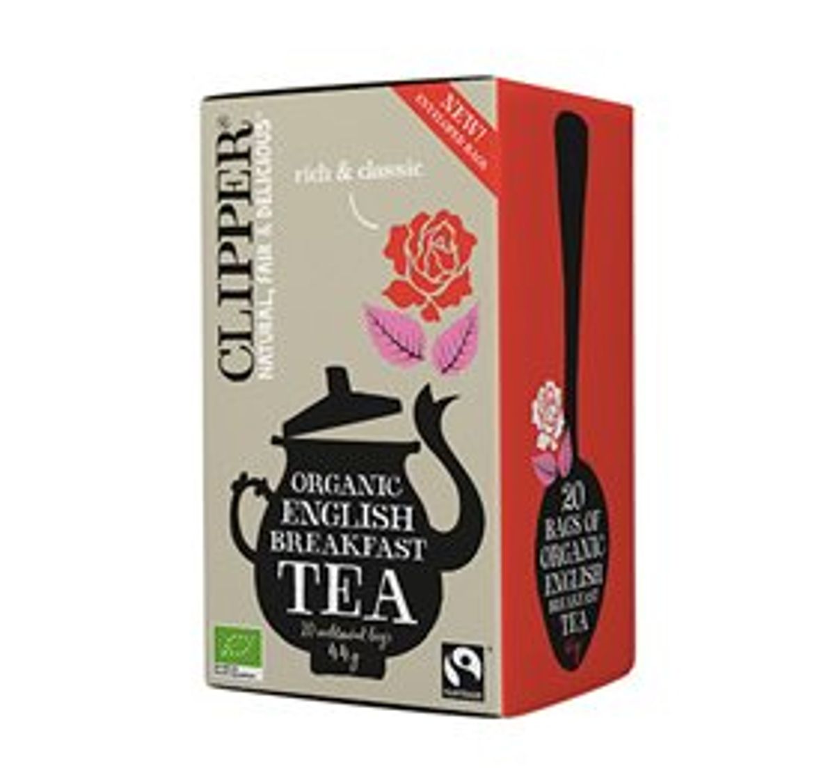 Clipper English Breakfast Te Ø 20br.