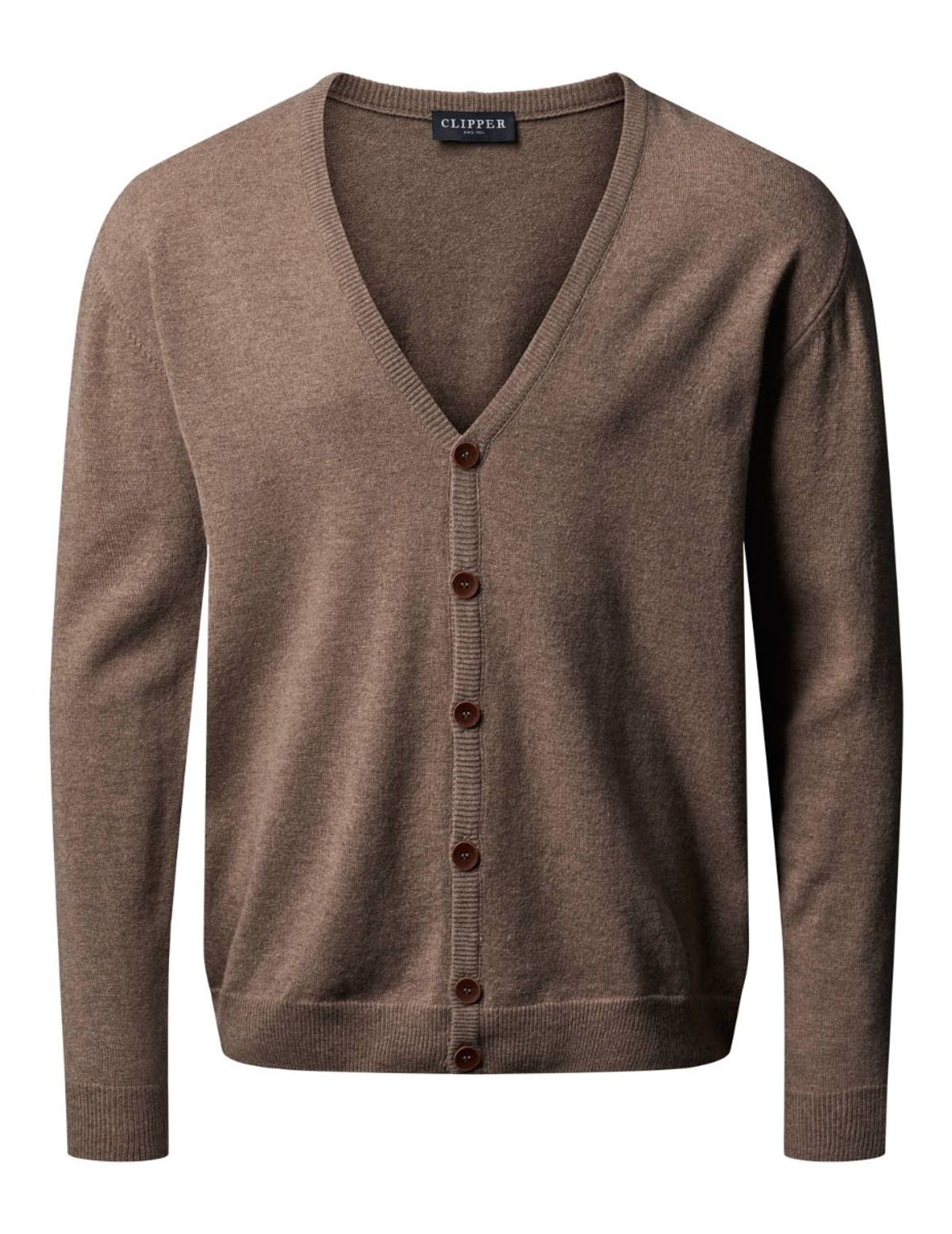 Clipper Wexford Cardigan V Neck Buttons 51072