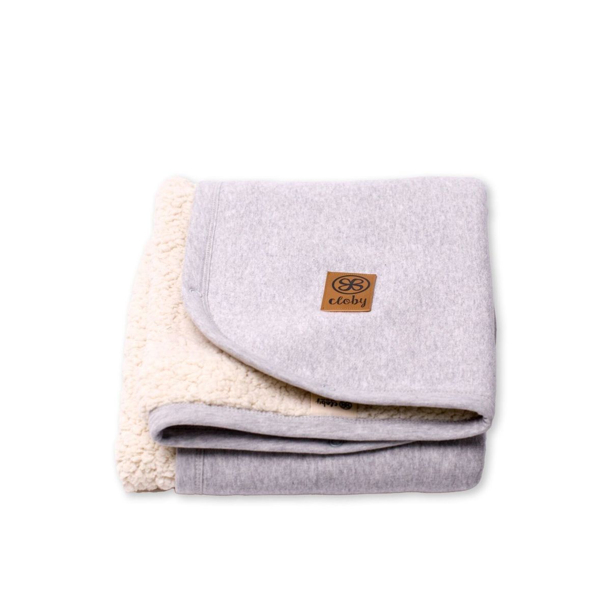 Cloby Teddy Blanket -Grey