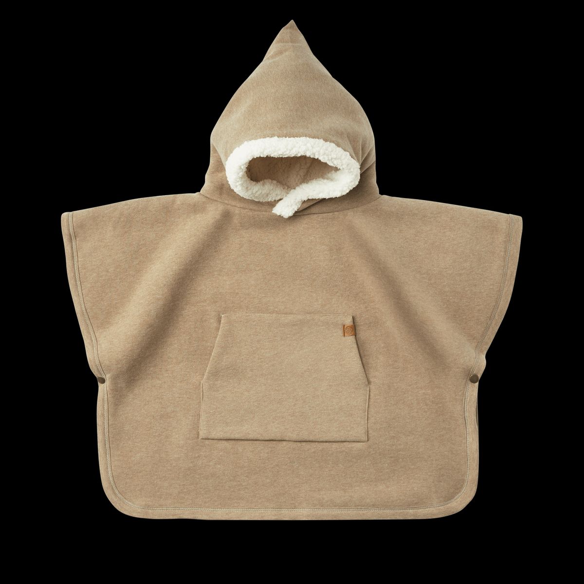 Cloby Teddy Poncho - Brown