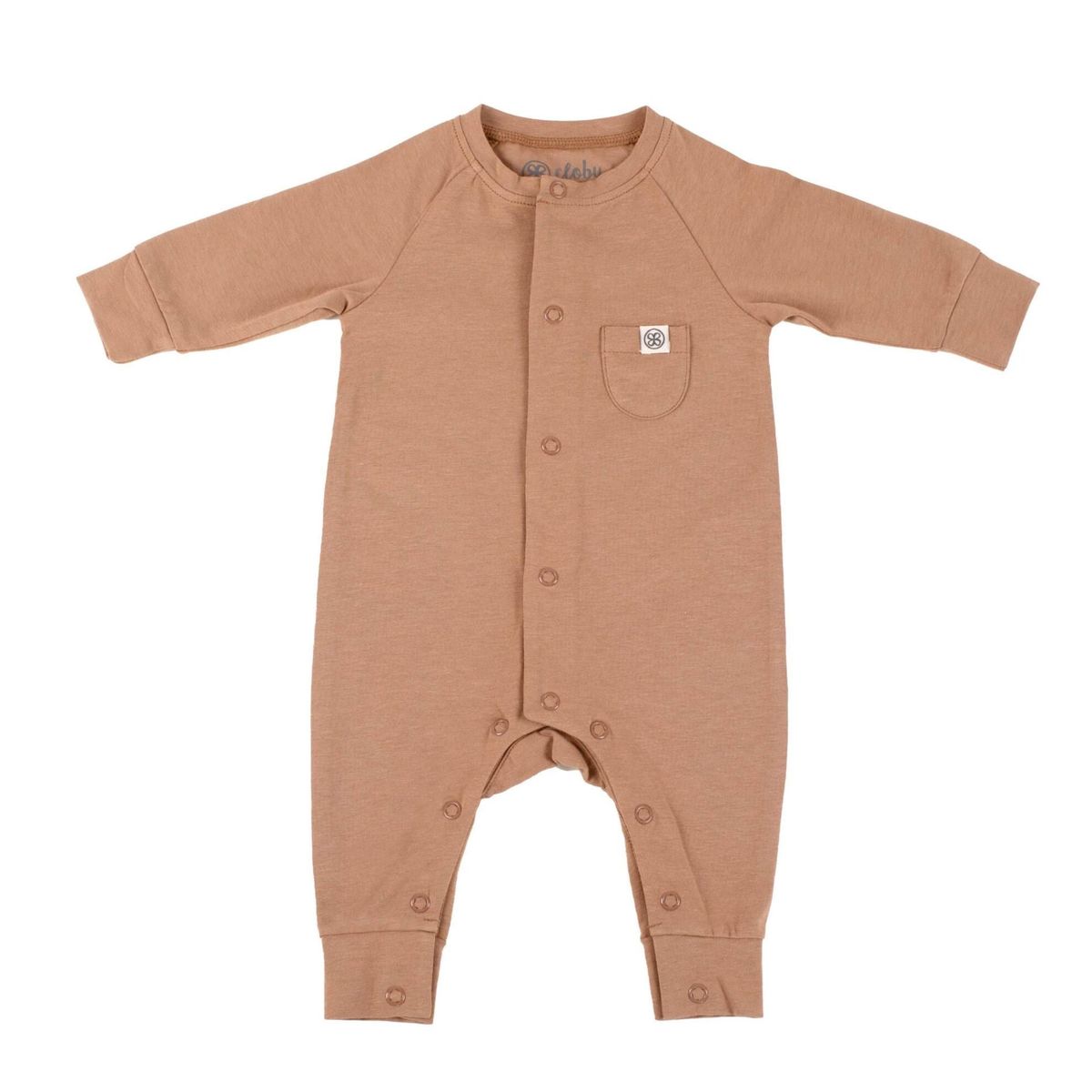 Cloby UV Playsuit - Coconut Brown 62/68