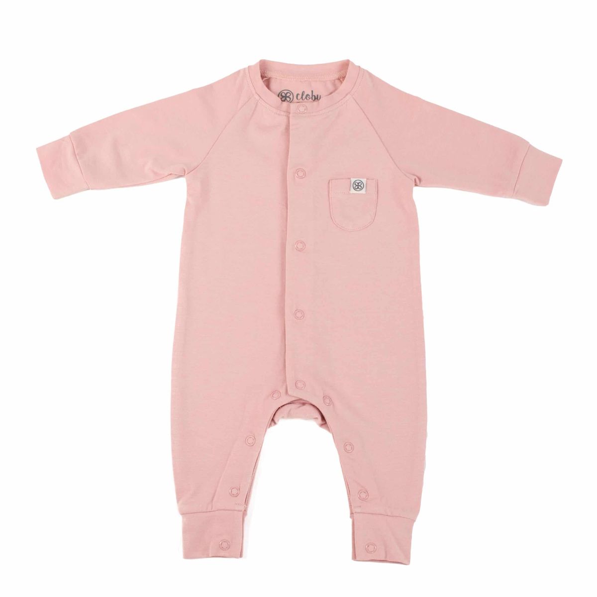 Cloby UV Playsuit - Misty Rose 62/68