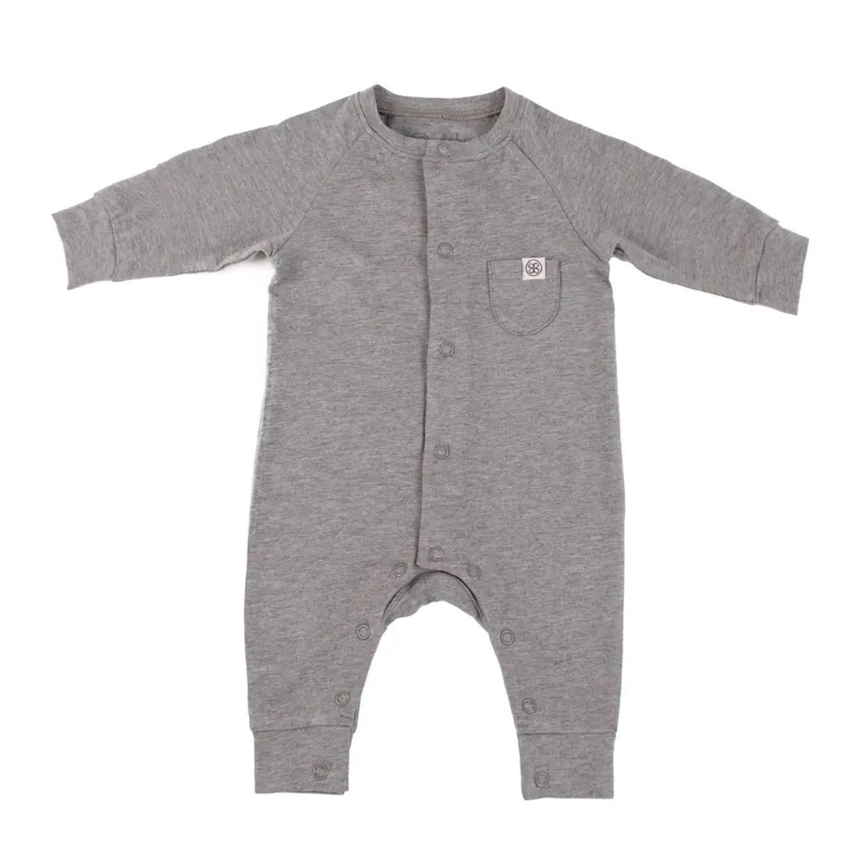 Cloby UV Playsuit - Stone Grey (62/68)