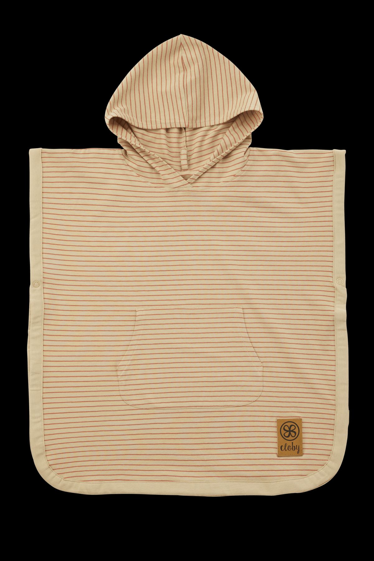 Cloby UV Poncho - Sandy Beach/Peanut Brown - 1-3 år