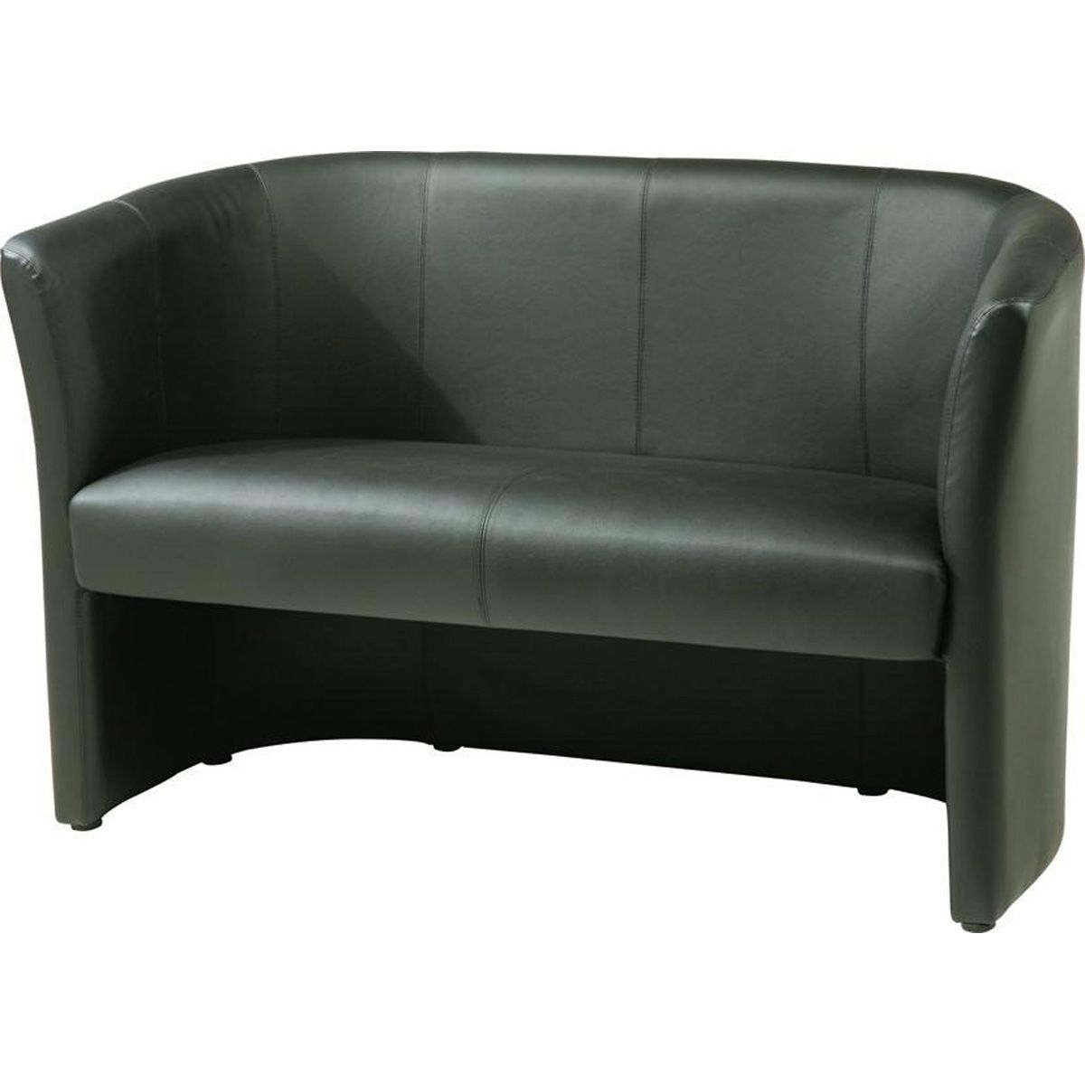 CLUB 2 pers sofa, sort