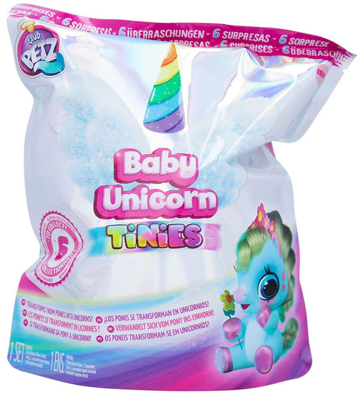 Club Petz Bamse - Tinies - Baby Unicorn