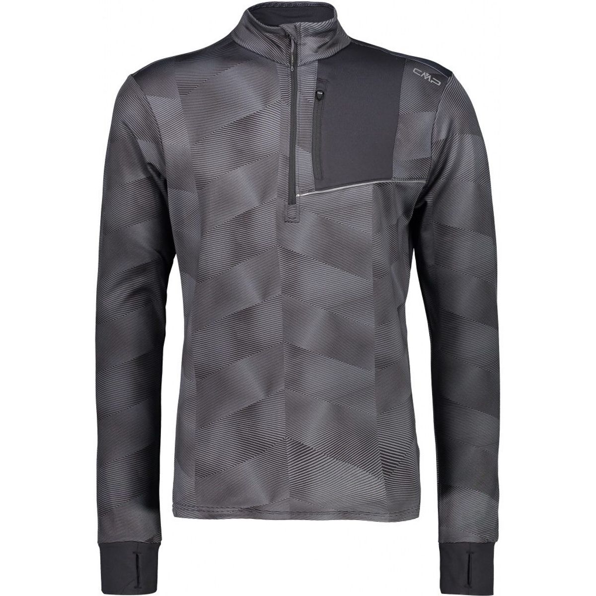 Cmp Functional Midlayer Herre (Farve: Grå, Størrelse: 50)