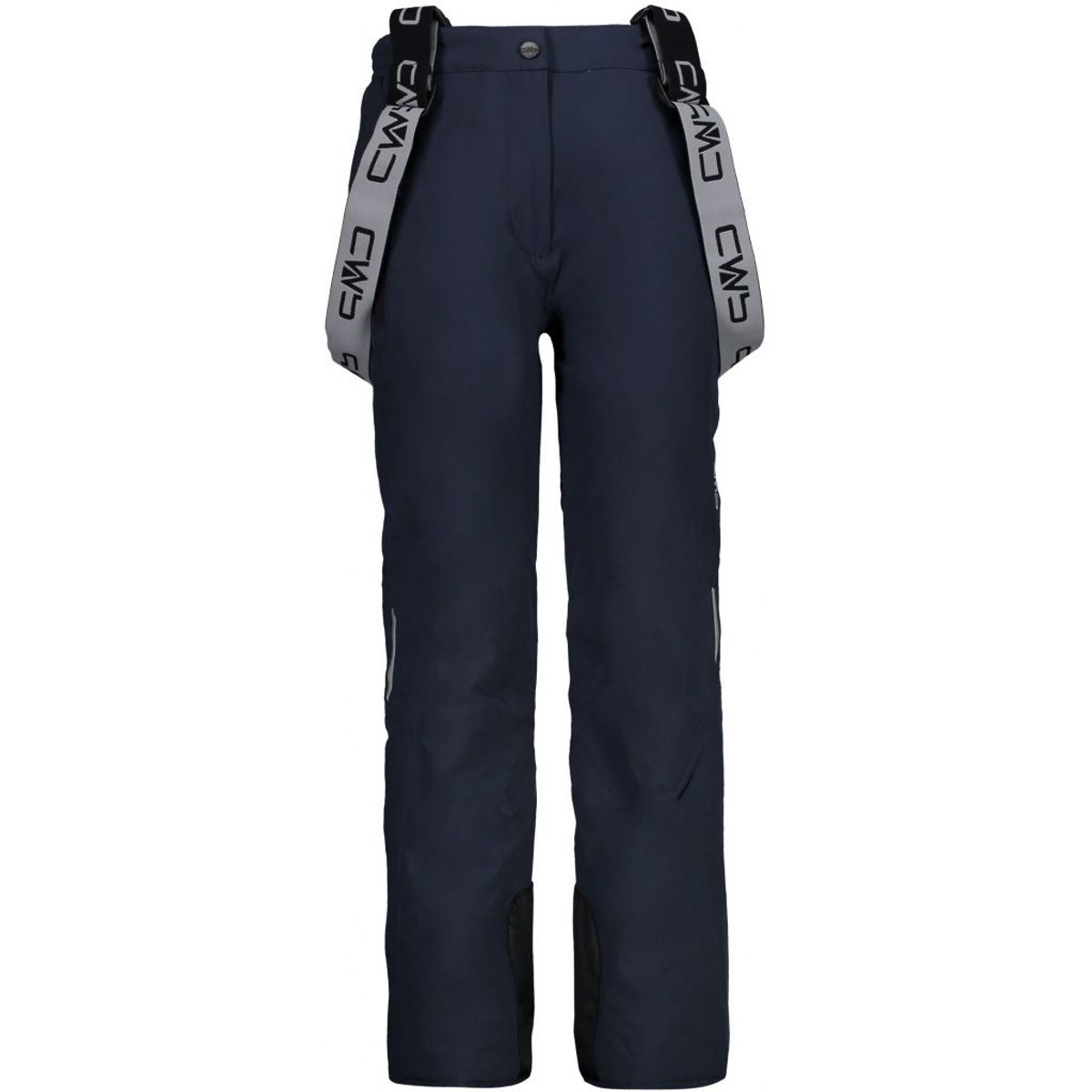 Cmp Ski Pant Wp10000 Pige (Farve: Black Blue, Størrelse: 128)