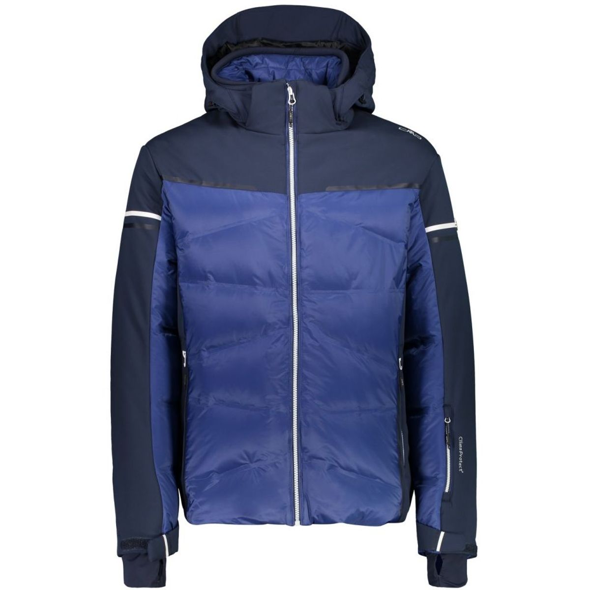 Cmp Zip Hood Ripstop Jacket Herre (Farve: Blå, Størrelse: 56)