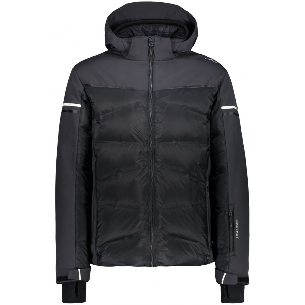 Cmp Zip Hood Ripstop Jacket Herre (Farve: Sort, Størrelse: 52)