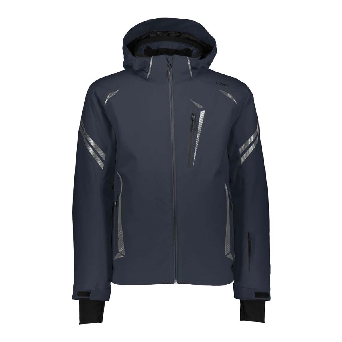 Cmp Zip Hood Skijakke Herre (Farve: Grå, Størrelse: 58/xxxl)