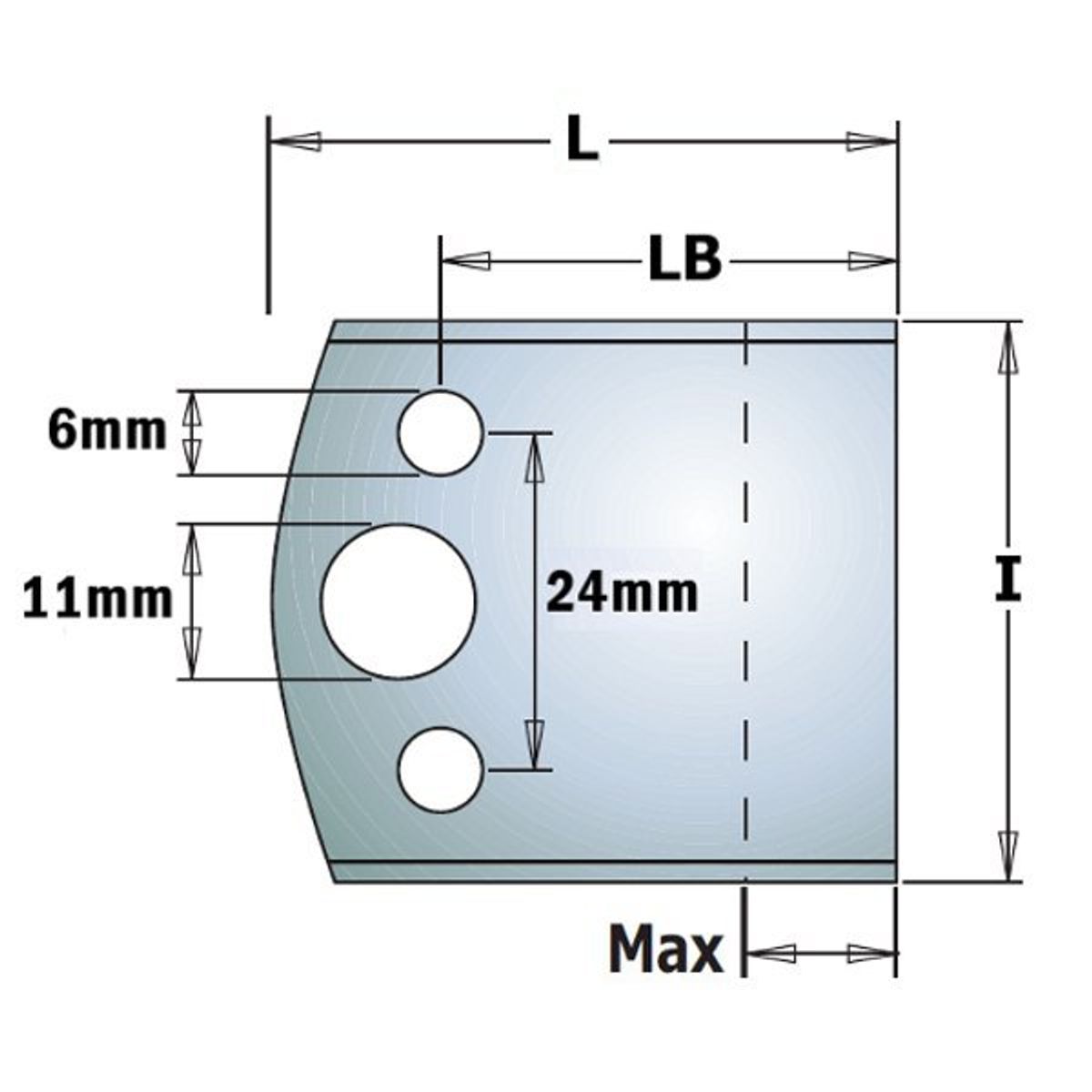 CMT Blanketjern sæt 50mm