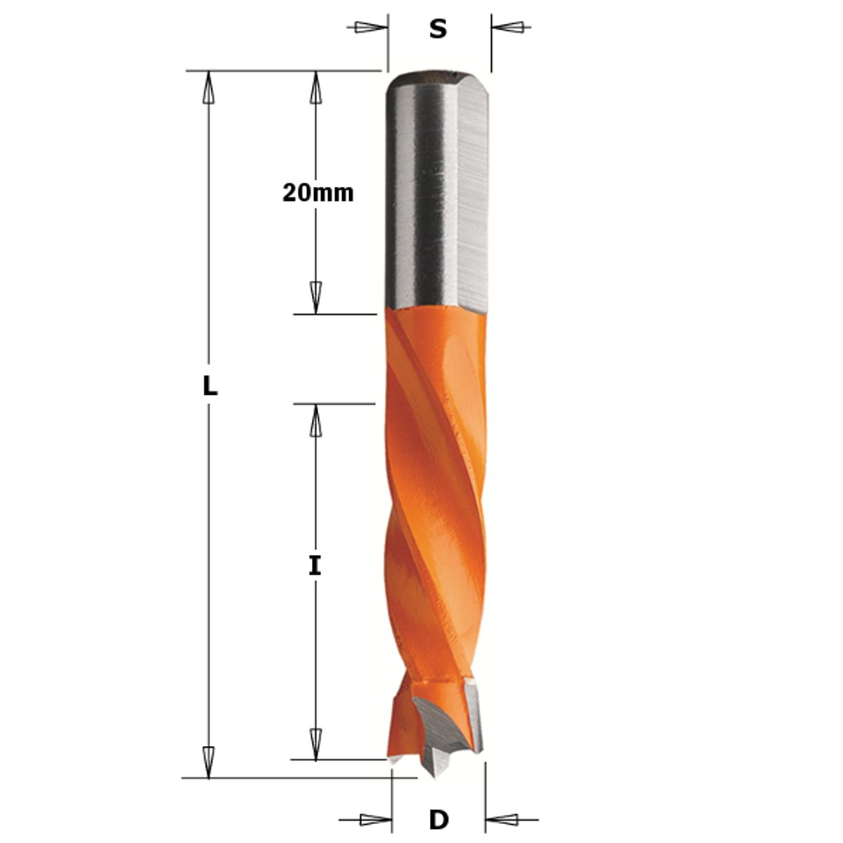 CMT Dyvelbor HM 10x30/55,5 K8 H