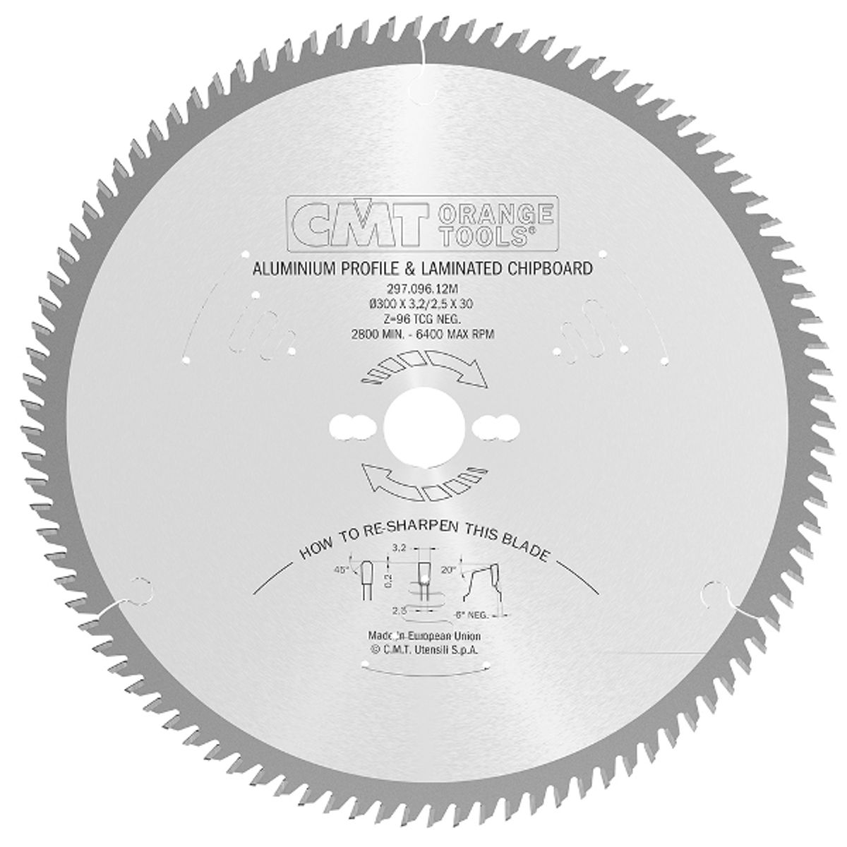 CMT Klinge 160x2,2x20 Z56 NE NEG