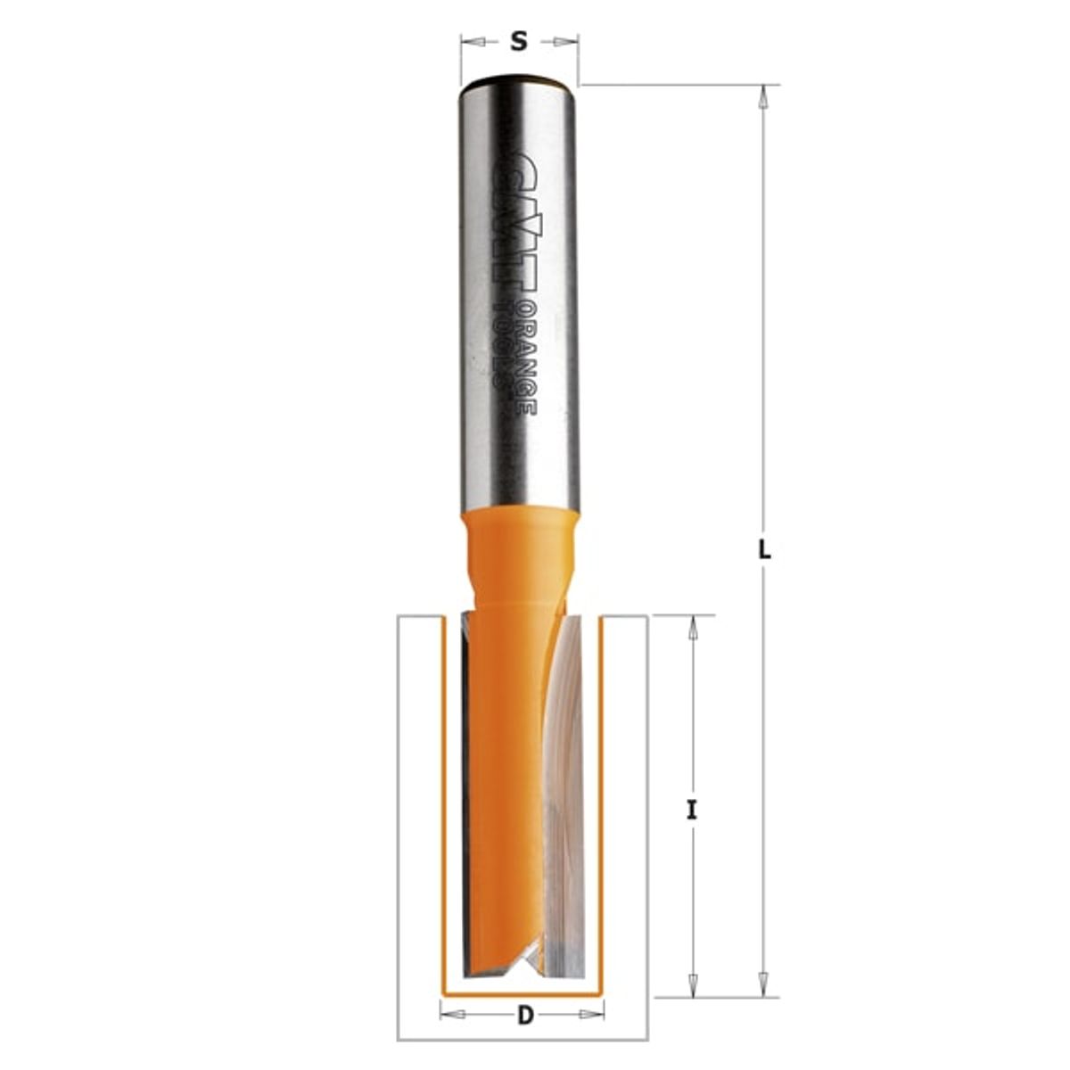 CMT Overfræsebor HM 12x38/83 K12