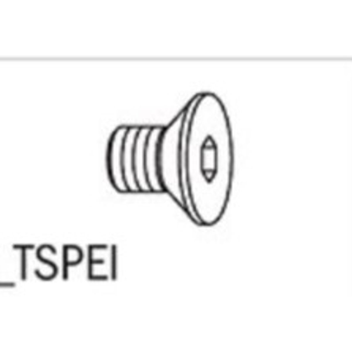 CMT Skrue M6x8 TSPEI