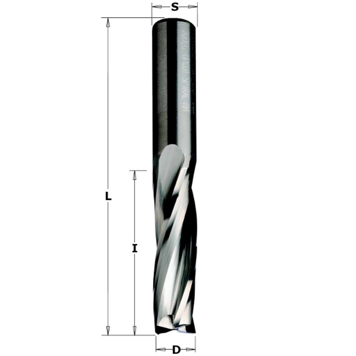 CMT Sletfræser HM 14x58/110 K14 Z3 Hp