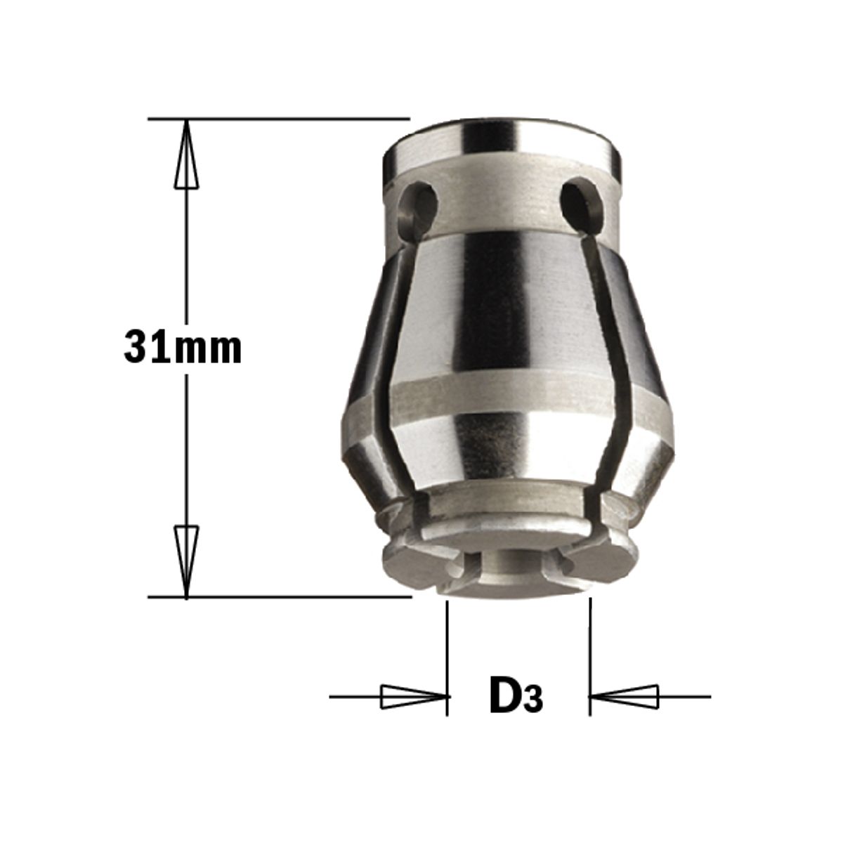 CMT Spændebøsning 6 mm