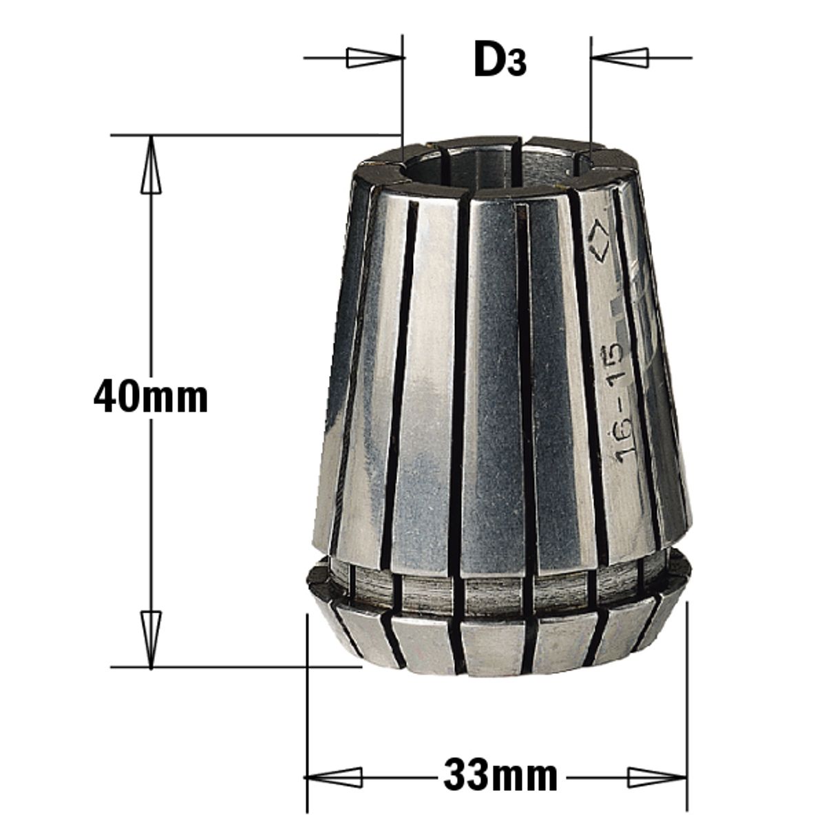 CMT Spændebøsning ER32 6x40 mm