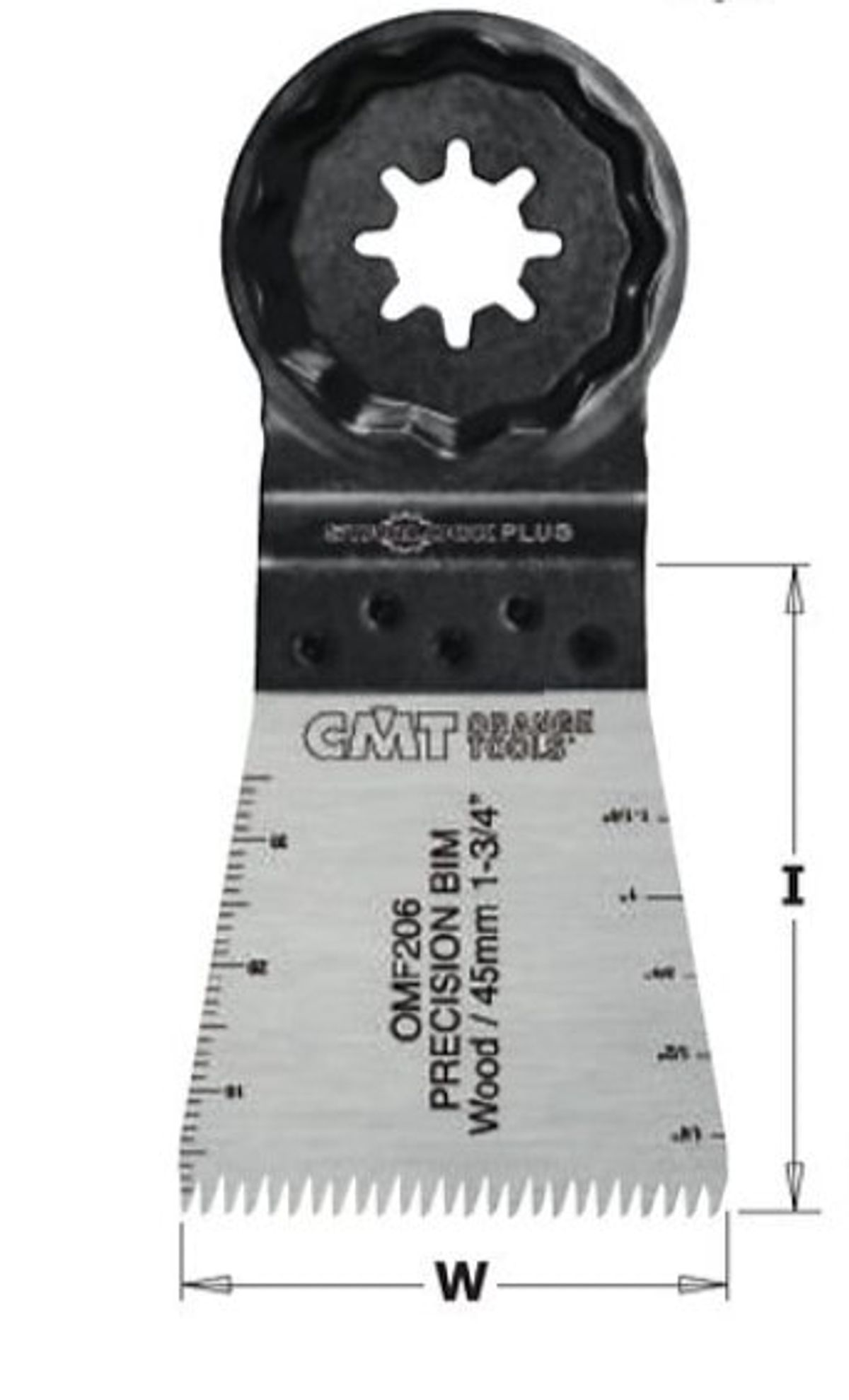 CMT Starlock 45x50mm BIM Træ (5pk)