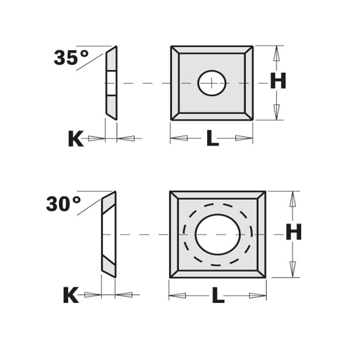 CMT Vendeplatte 13,6x13,6x2 CMT