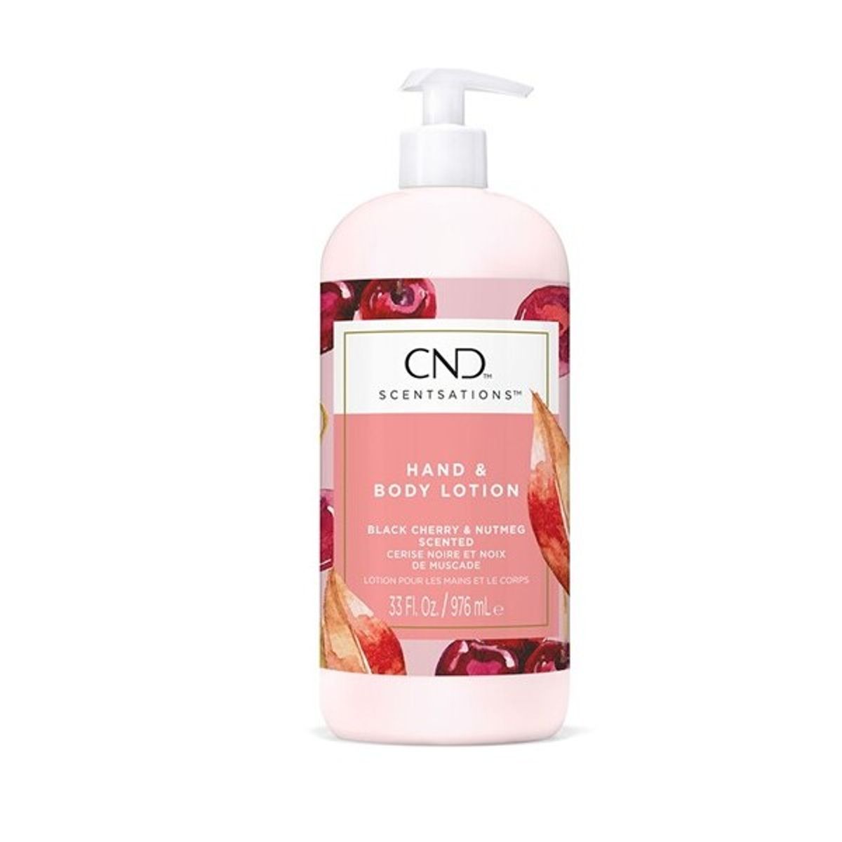 CND Scentsations, Hand & Bodylotion Cherry & Nutmeg, 975 ml. STOR