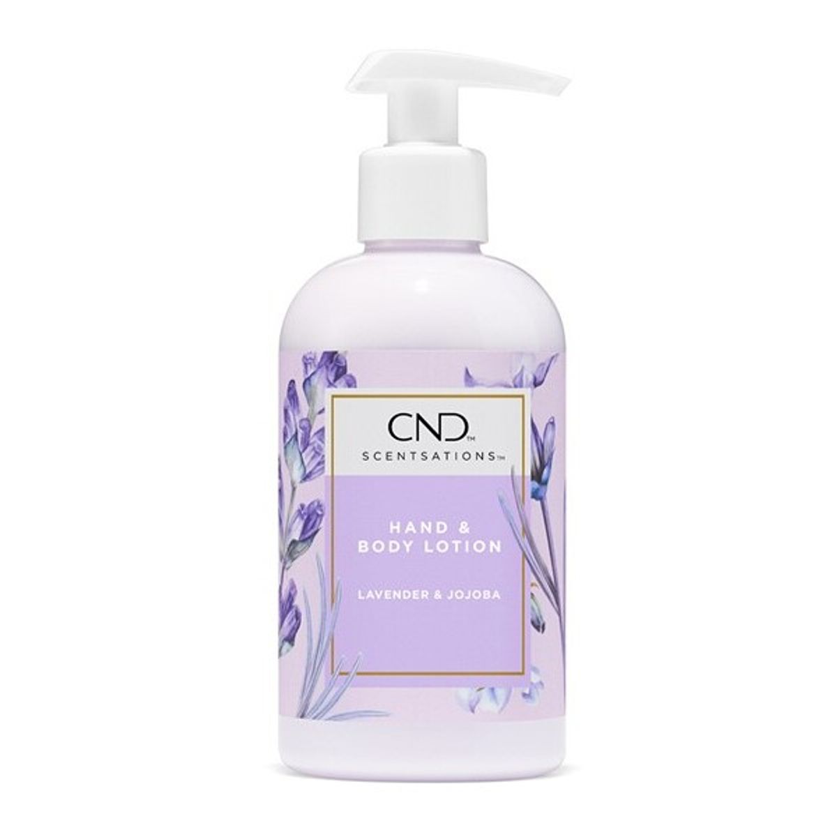 CND Scentsations, Hand & Bodylotion Lavender & Jojoba, 245 ml.