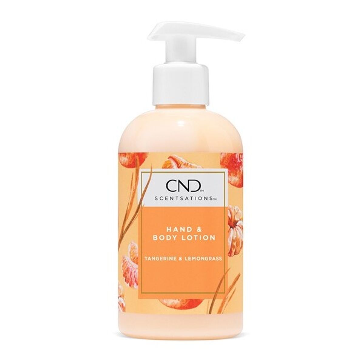 CND Scentsations, Hand & Bodylotion, Tangerine & Lemongrass, 245 ml. - Håndcreme, Kropscreme, Velduftende creme, Dermatologisk testet