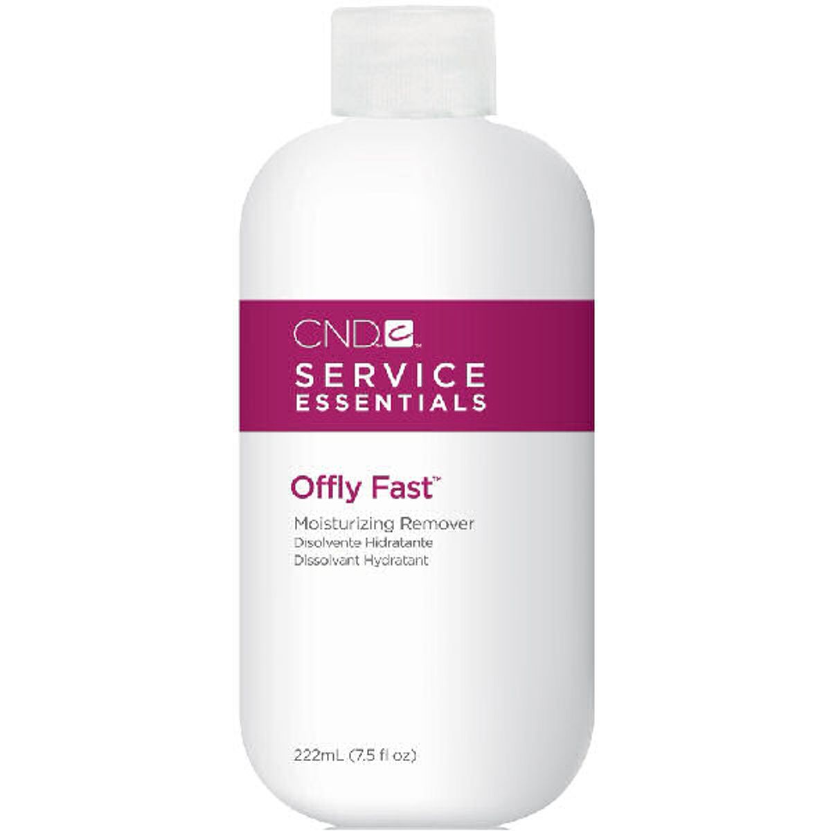 CND service essentials offly fast moisturizing remover 222ml