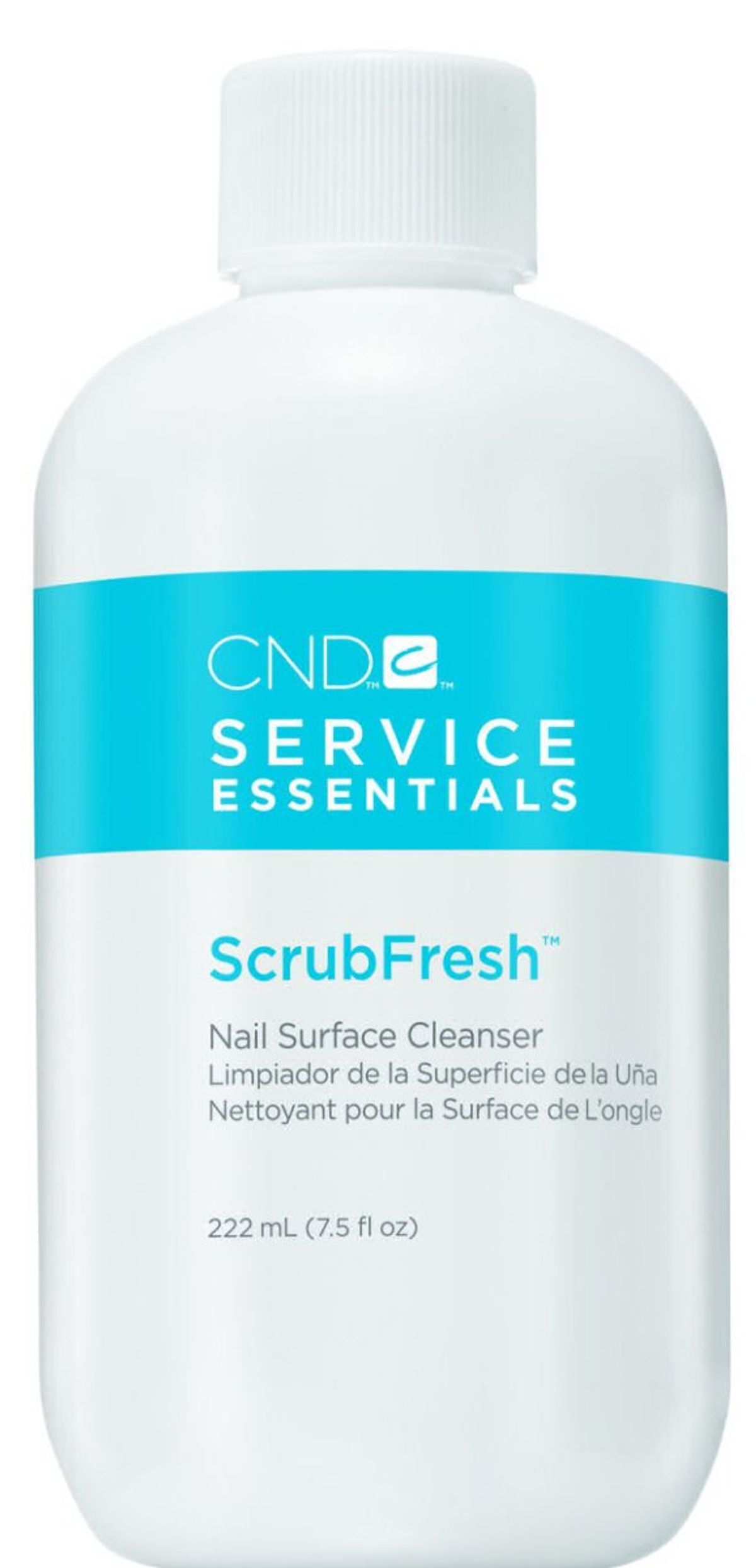 CND service essentials scrubfresh nail surface cleanser 222ml