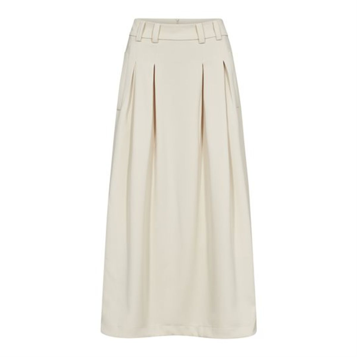 Co' Couture - Anya Pleat Skirt - Bone