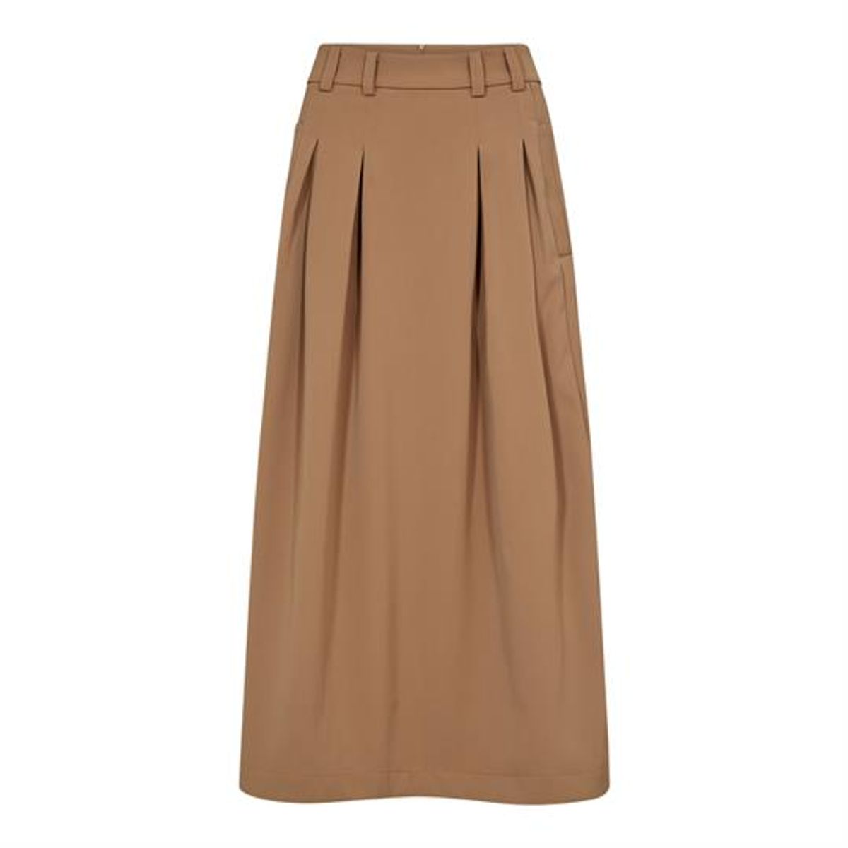 Co' Couture - Anya Pleat Skirt - Khaki