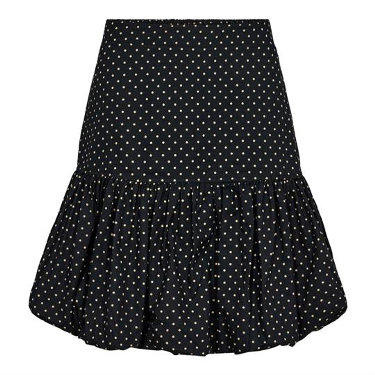 Co' Couture - Davina Dot Balloon Skirt - Black