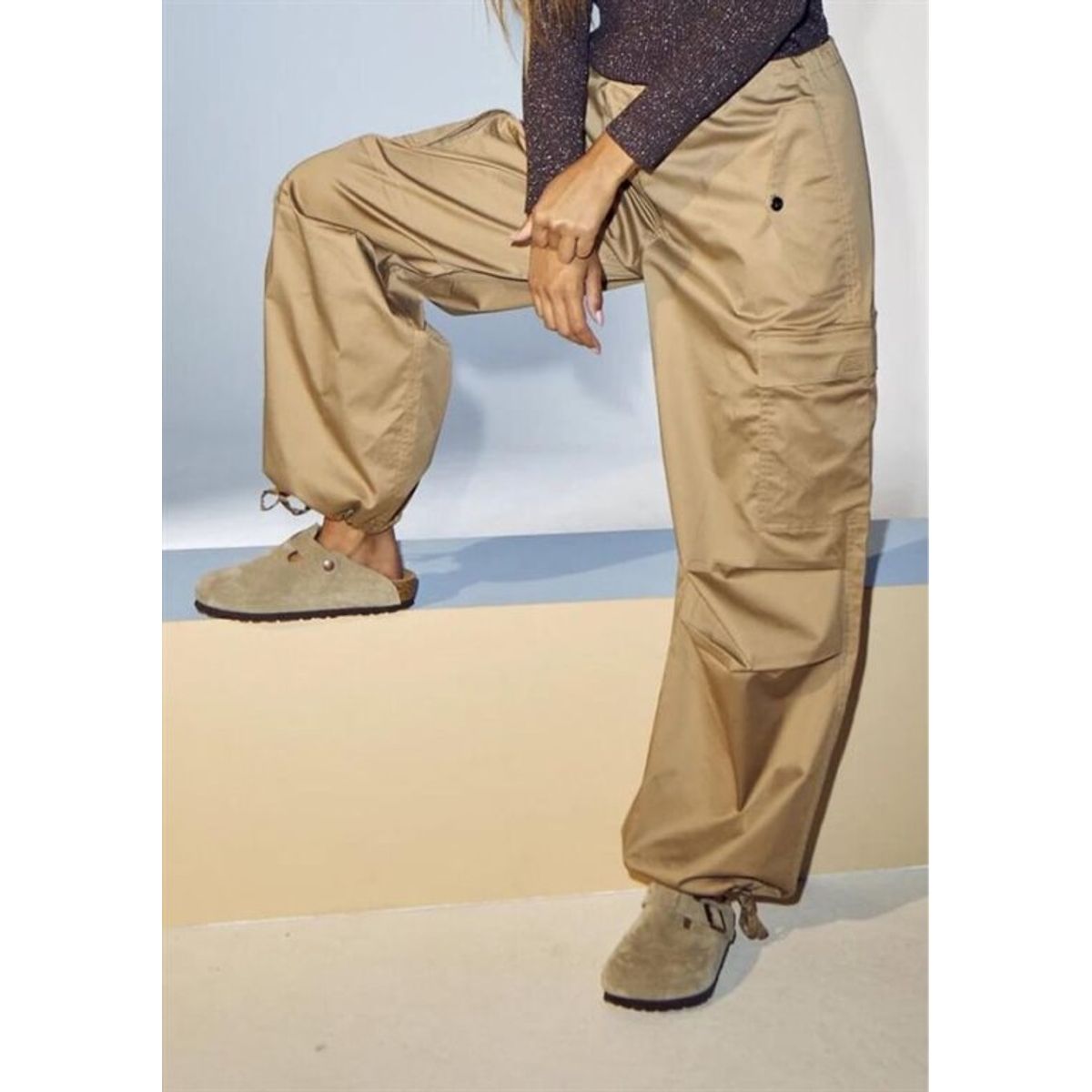 Co' Couture - Ezra Marshall Baggy Pant - Walnut