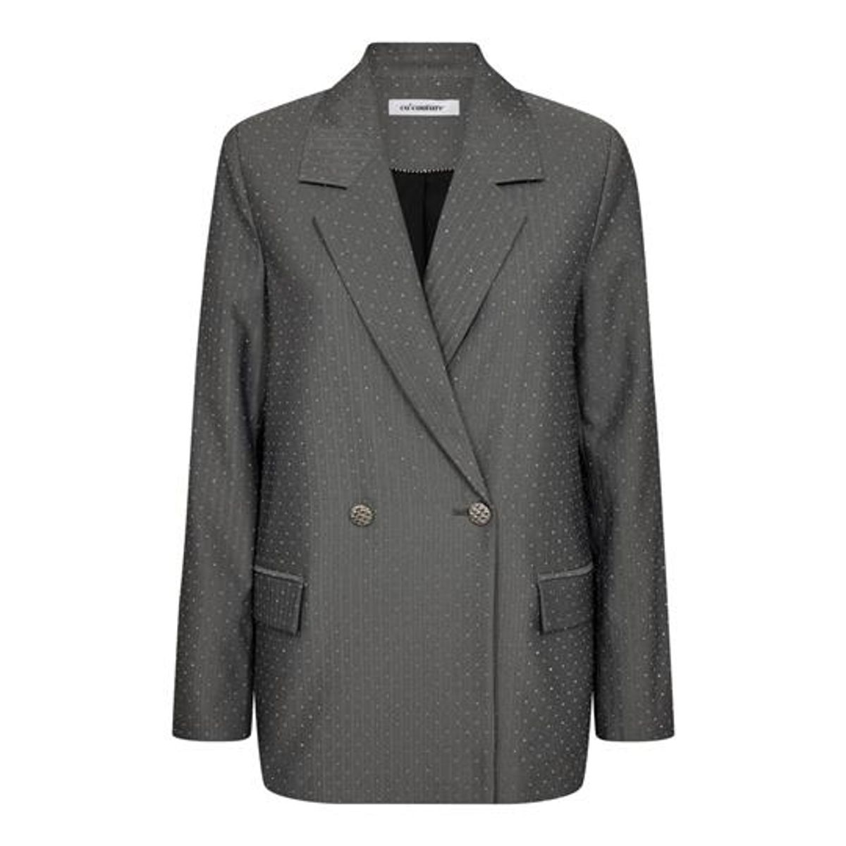 Co' Couture - Jewel Blazer - Mid Grey