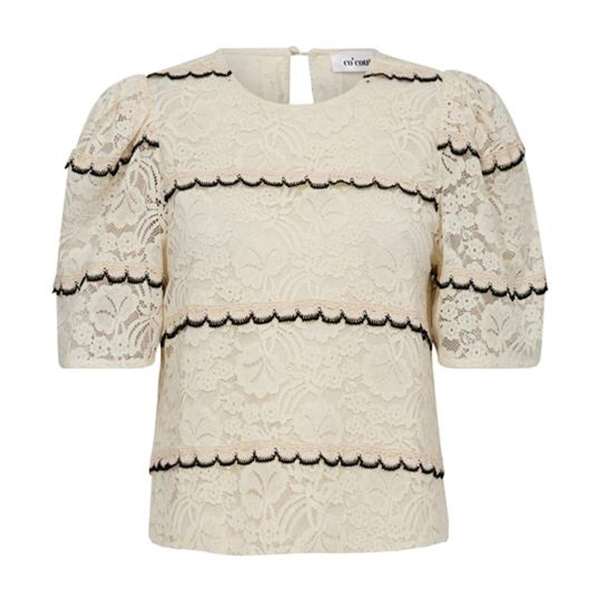 Co' Couture - Lora Lace Blouse - Off White