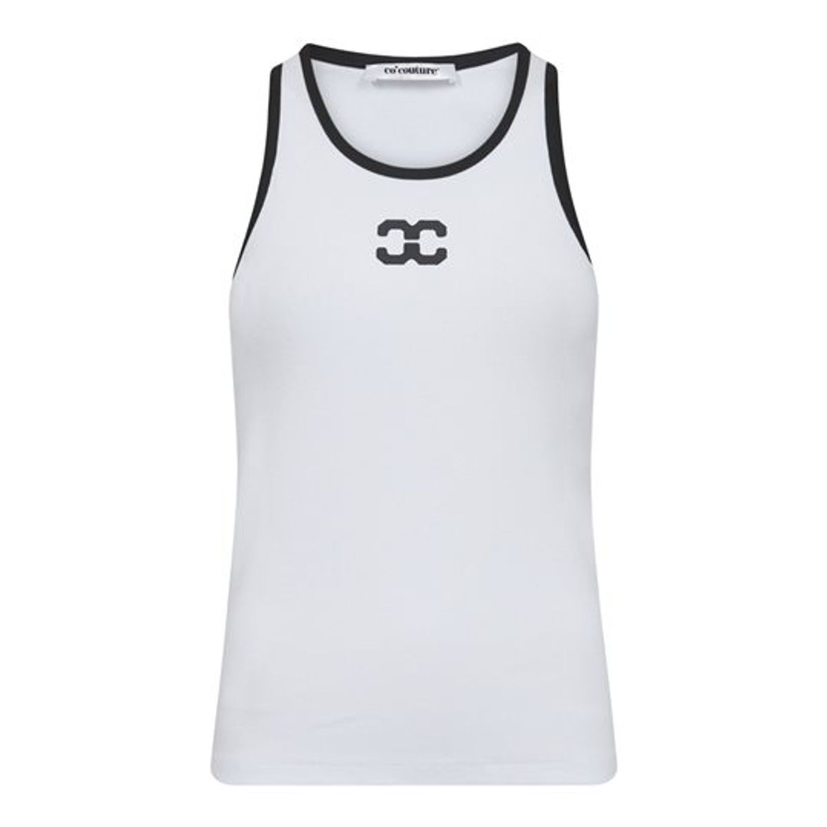 Co' Couture - Sahara CC Tank Top - WhiteBlack